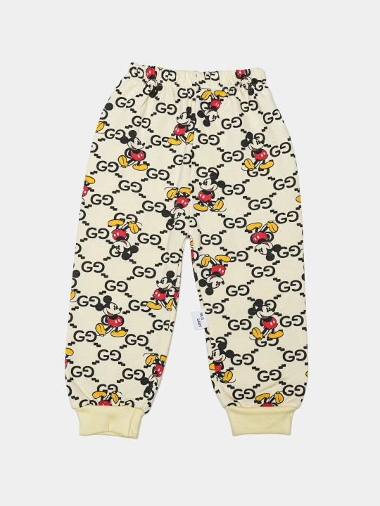 Ogil bolalar va qizlar uchun pijama kastyum 3da,1 Mickey Mouse 5 xil rangda bolalar kiyimi