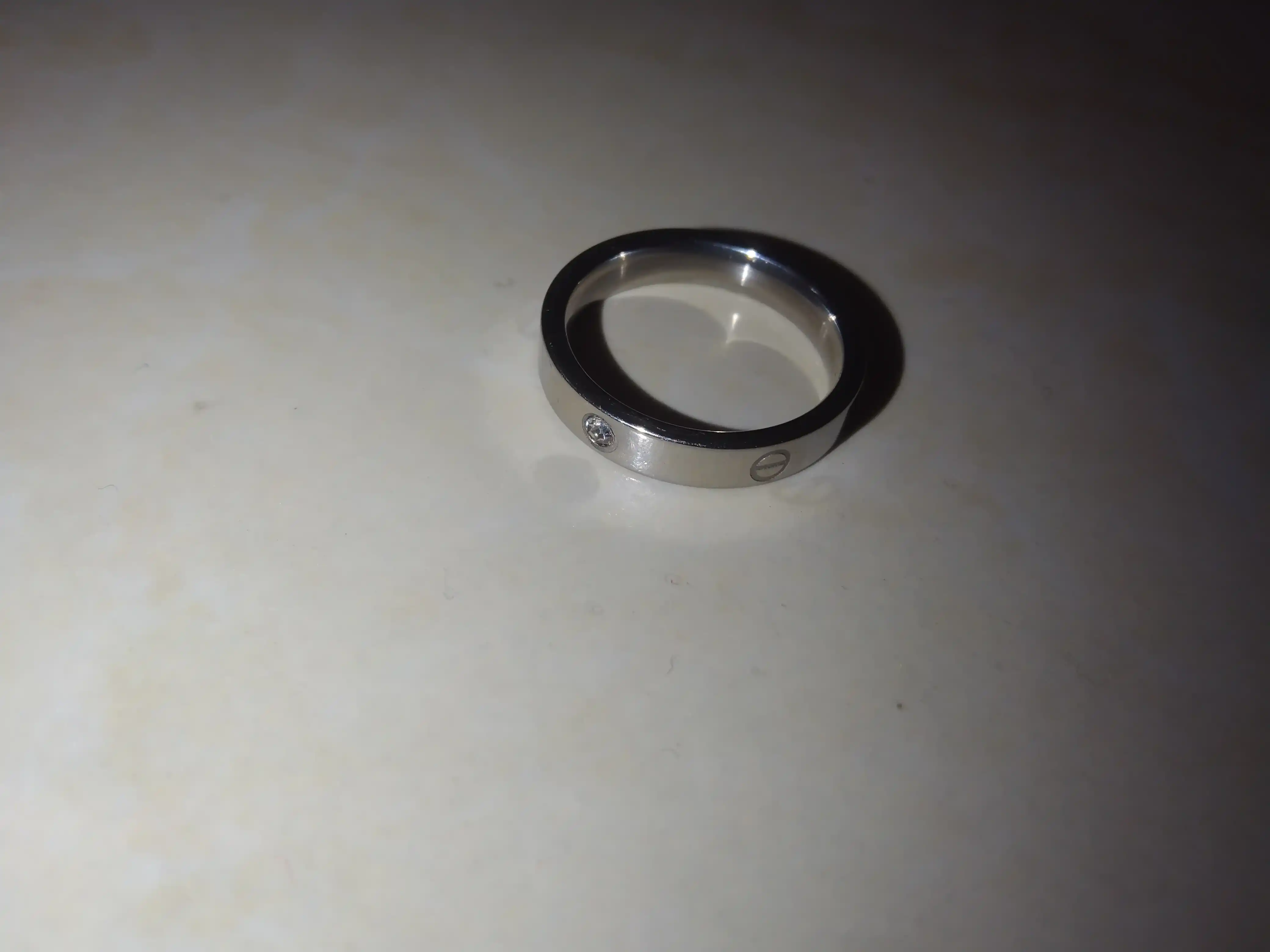 Женское кольцо с камнями, гвоздик, Cartier Stainless Steel, парные кольца для женщин