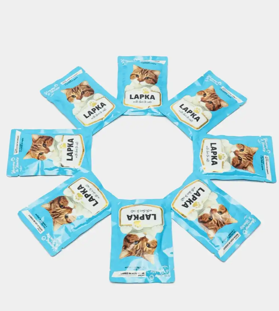 Lapka влажный корм для кошек, с кроликом 85 гр 28 шт