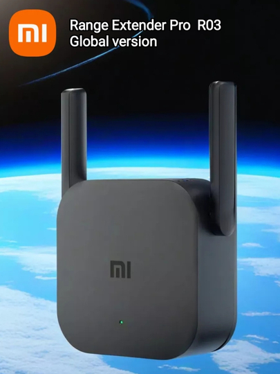Усилитель сигнала Wi-Fi Mi repiter Xiaomi Mi Range Extender Pro, N300, Global version