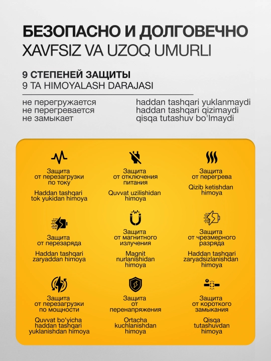 Tashqi akkumulyator, 30 000, 50 000, 80 000, pover bank, iphone, android uchun