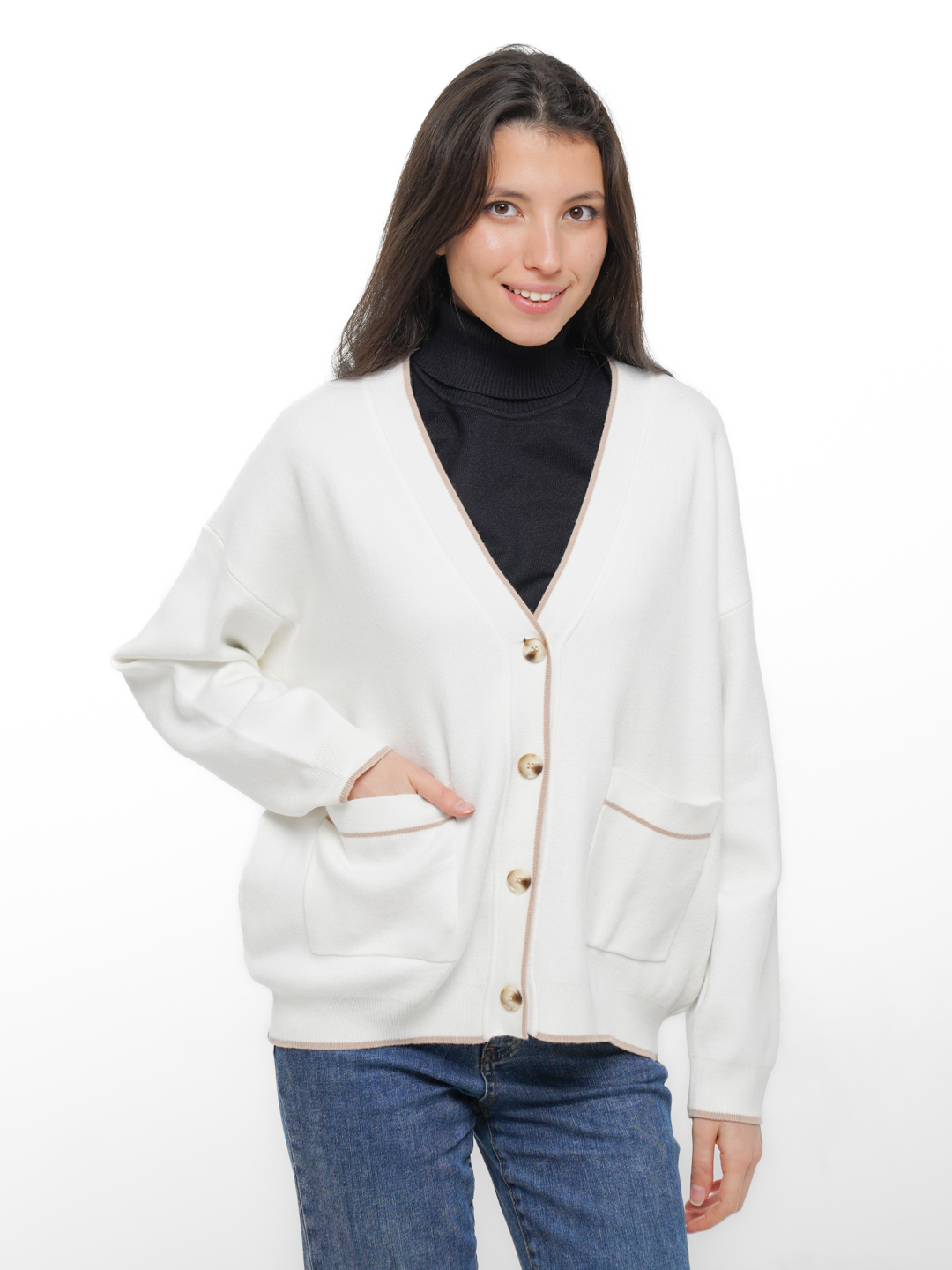 TERRA PRO Ayollar kardigani AW23WKN-30045 - 