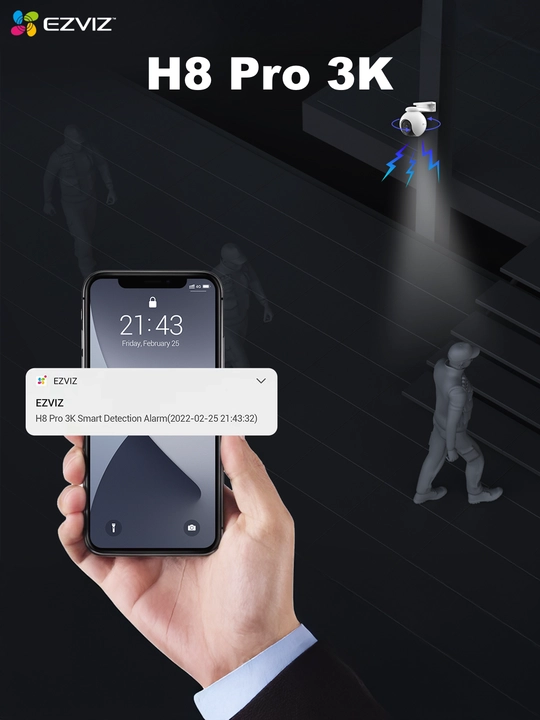 Kamera EZVIZ WiFi  CS-H8 Pro 5 MP