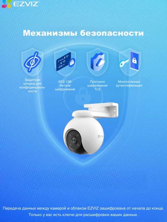 Kamera EZVIZ WiFi  CS-H8 Pro 5 MP