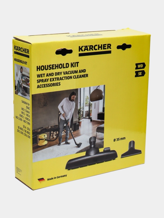 SE va WD seriyali changyutgich uchun Karcher nasadkalar to'plami, 2.863-356.0