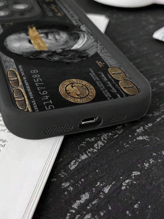 Chehol dollar iPhone, 7, 8, SE, XR, XS, 11, 12, 13, 14, 15, 16, Pro, Max, Plus, mini uchun