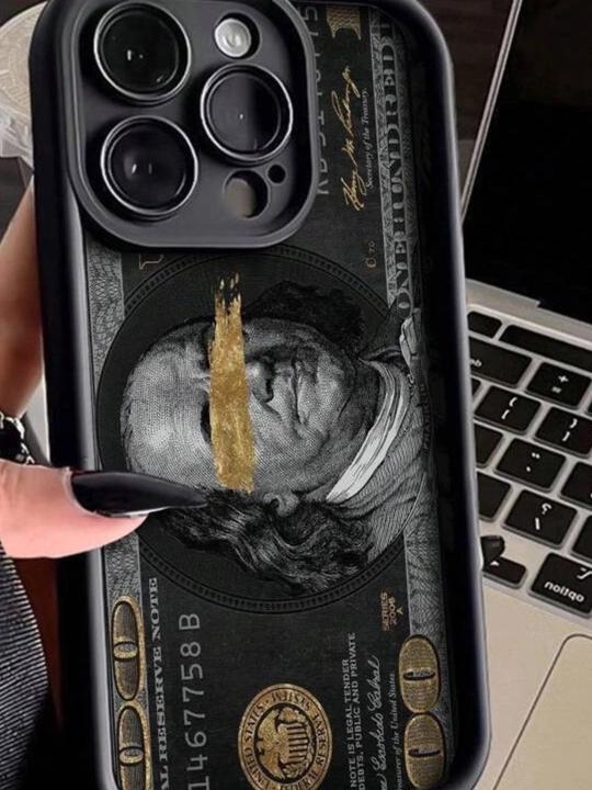 Chehol dollar iPhone, 7, 8, SE, XR, XS, 11, 12, 13, 14, 15, 16, Pro, Max, Plus, mini uchun