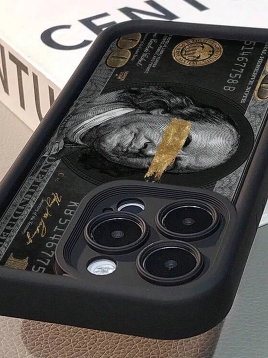 Chehol dollar iPhone, 7, 8, SE, XR, XS, 11, 12, 13, 14, 15, 16, Pro, Max, Plus, mini uchun