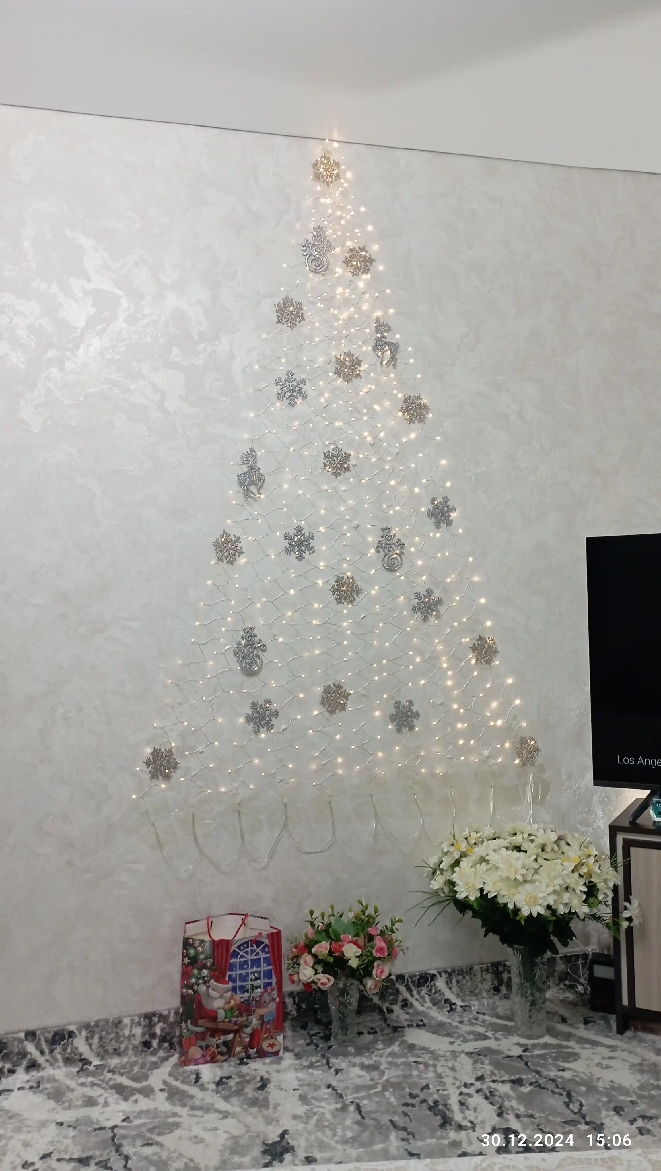 Giryanda rosa - dur, 3 * 2 va 3 * 3 m