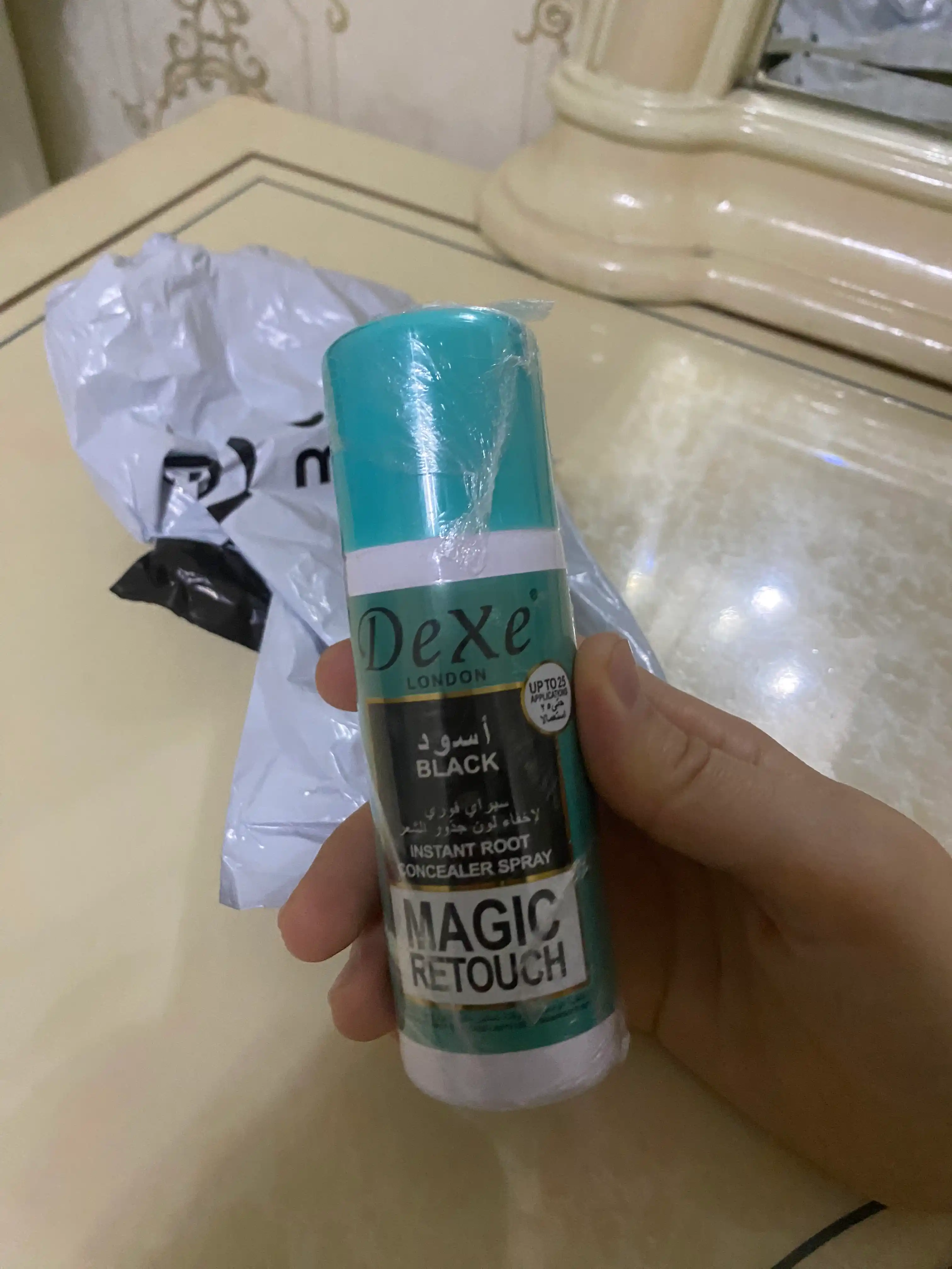 Тонирующий спрей Dexe Magic Retouch, для закрашивания отросших корней, 75 мл