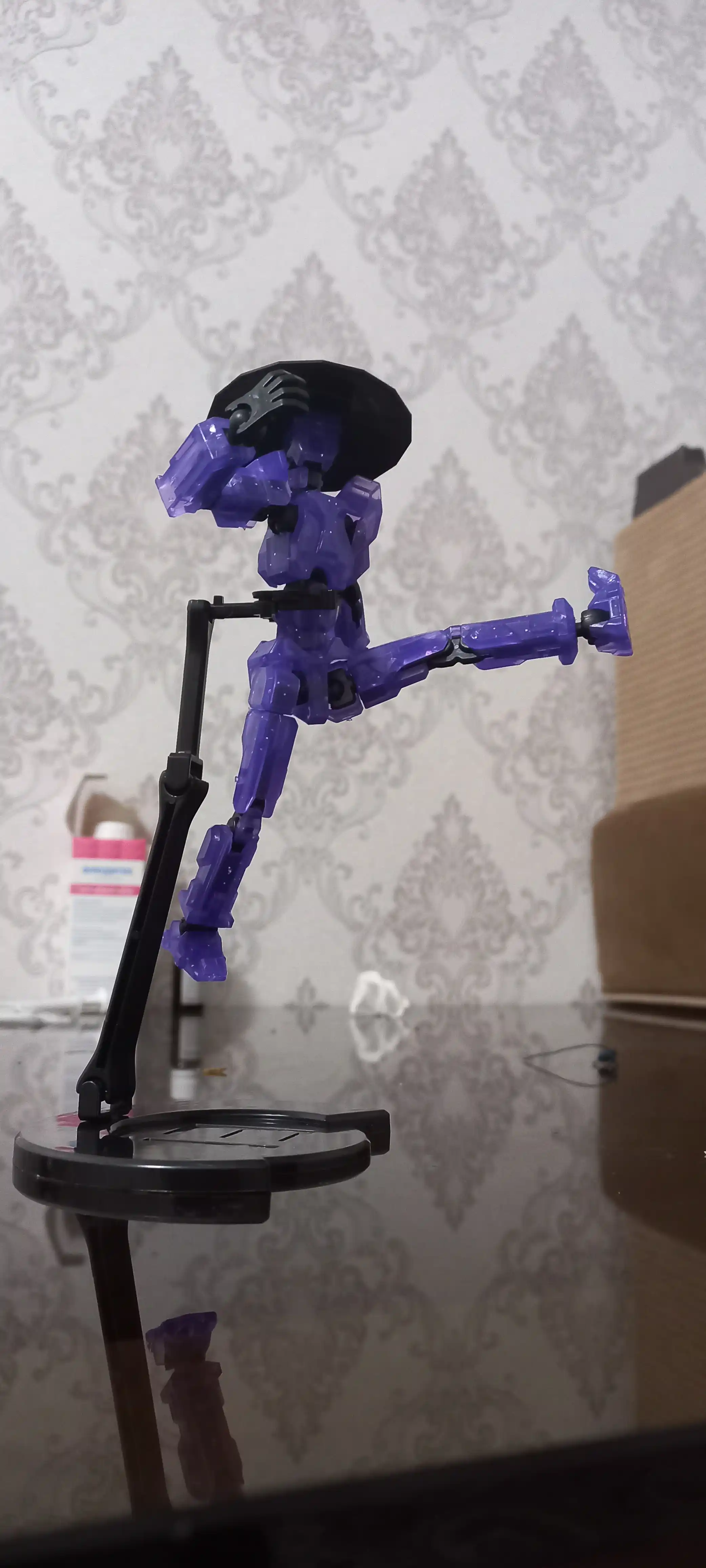 DUMMY 13 warrior, кукла-манекен из 3D деталей, с подвижными соединениями