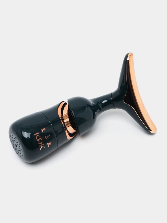 Vibratsion uchliklar bilan massajchi, kosmetik lifting, yuz uchun 3x1 to‘plami