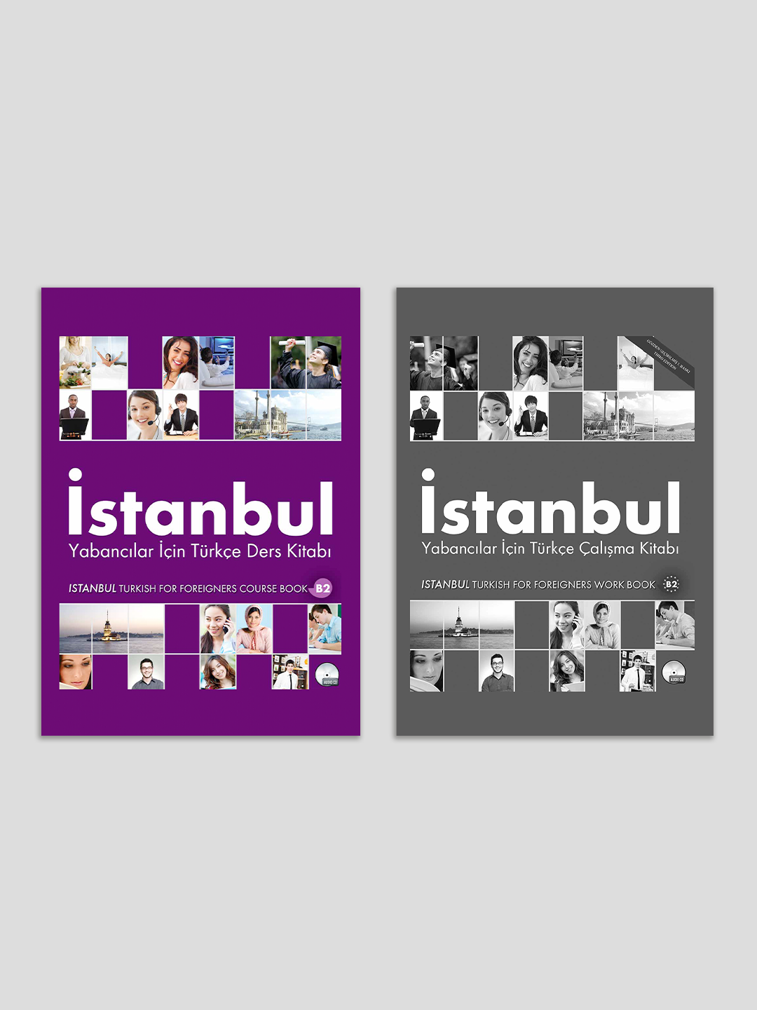 Istanbul turk tili darslik, A1, A2, B1, B2, C1 qismlar, Studentbook va Workbook