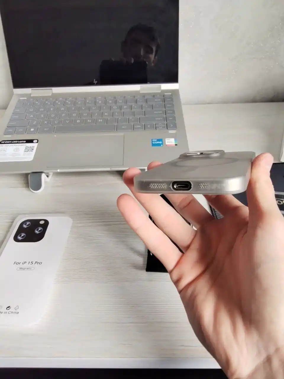 Матовый чехол с MagSafe и открытыми краями для iPhone 11/12/13/14/15/16/Pro/Pro Max