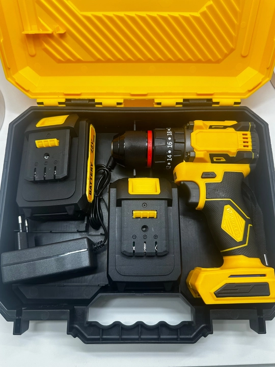 Drel-shurupovert akkumulyatorli 48V, cho‘tkasiz motor, 2 Li-ion akkumulyator
