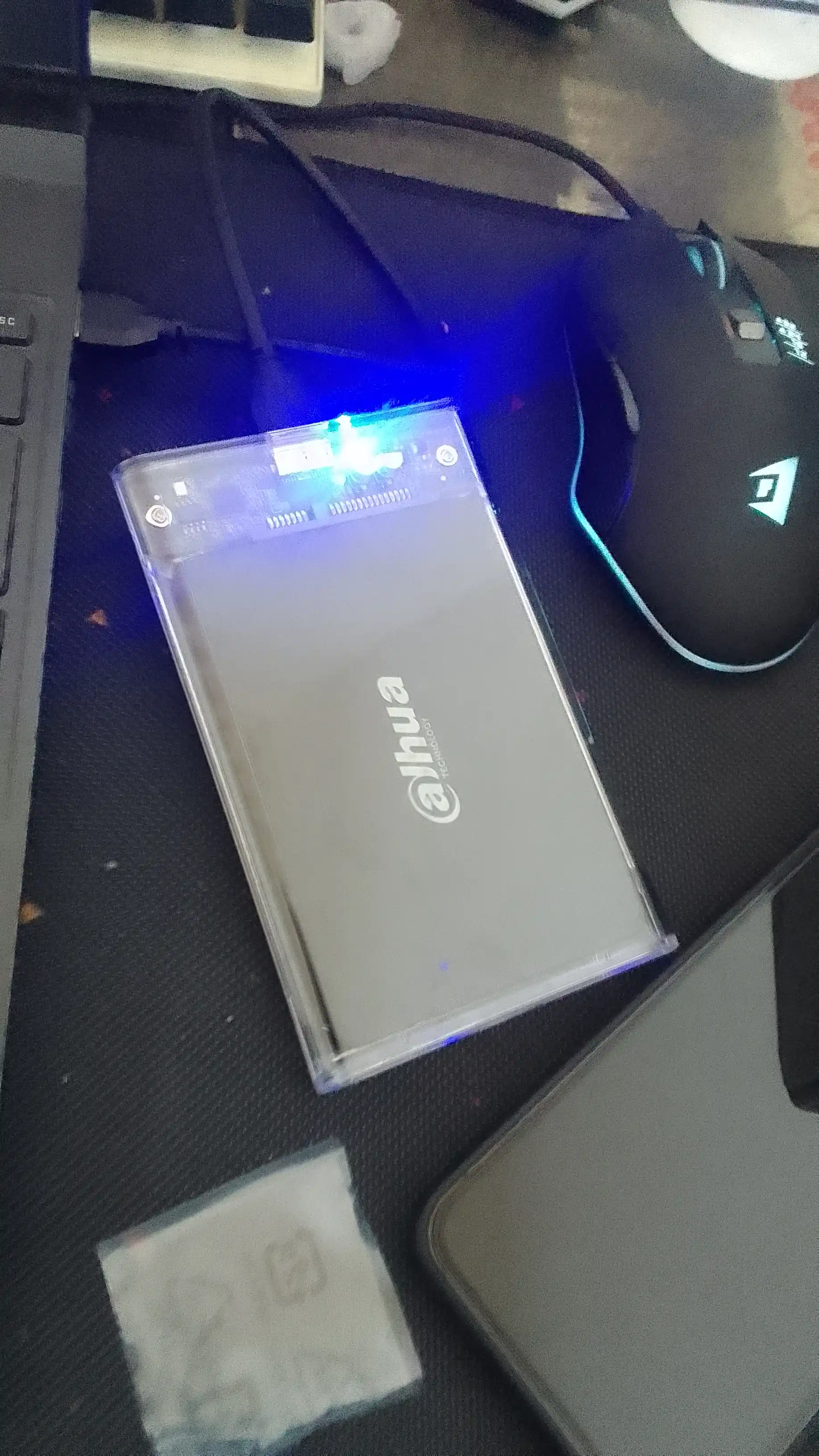 HDD SSD uchun USB 3.0 qolip keys 2.5 noutbuk qattiq diski va SSD uchun,tashqi qora quti