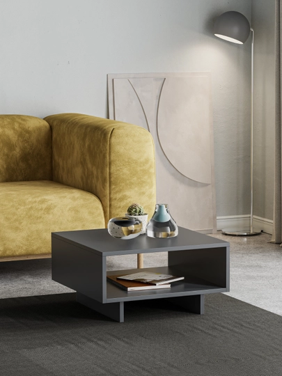 Decortie Hola журнальный, кофейный столик / полка - Made in Turkey — DCRT38-MSH40-УГОЛЬН