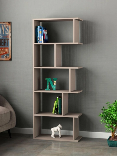 Полка для книг полка для игрушек кухни полка Decortie Tapi — DCRT38-MKT389-БЕЖМЕЛ