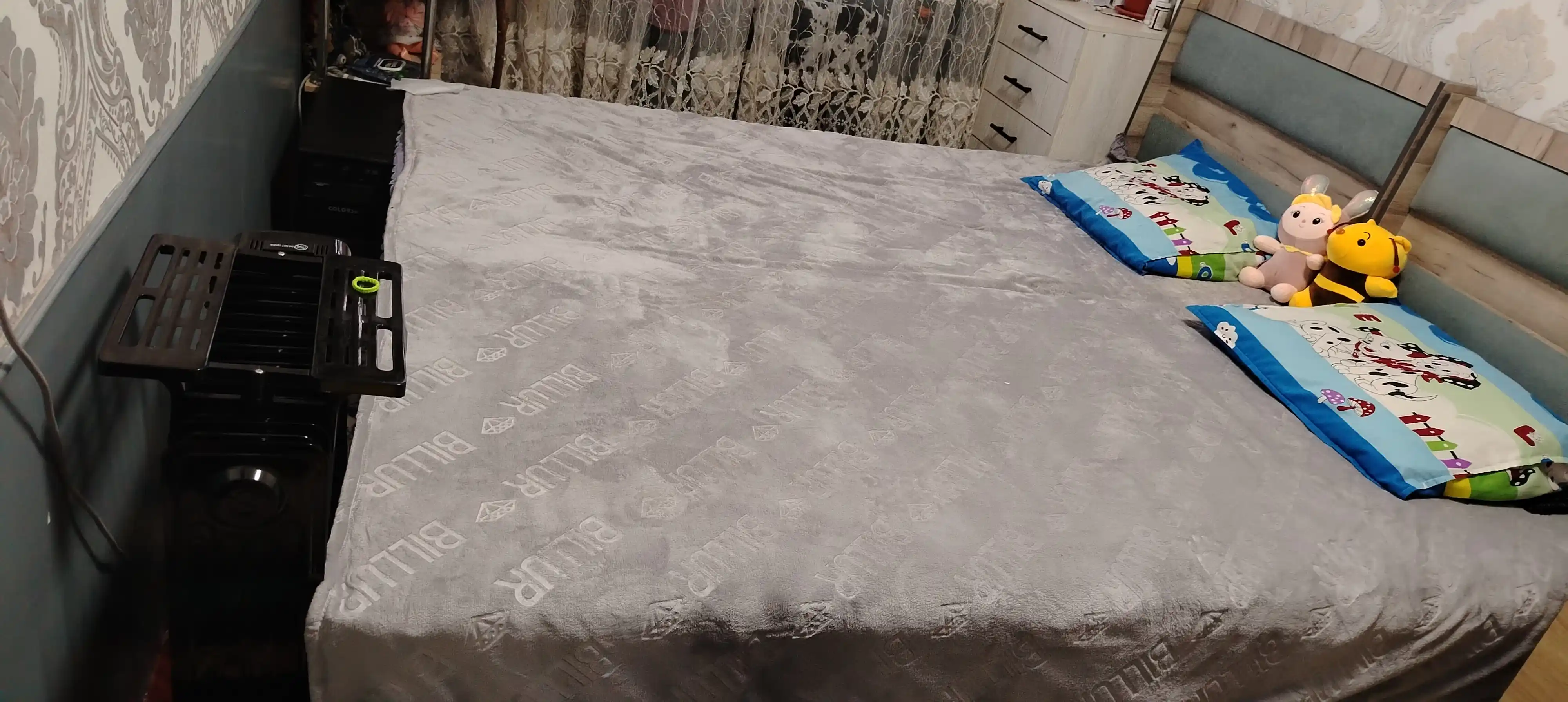 Pled velsoft, ikki xil o'lchamda, bir kishilik 160 * 230 sm, ikki kishilik 200 * 230 sm