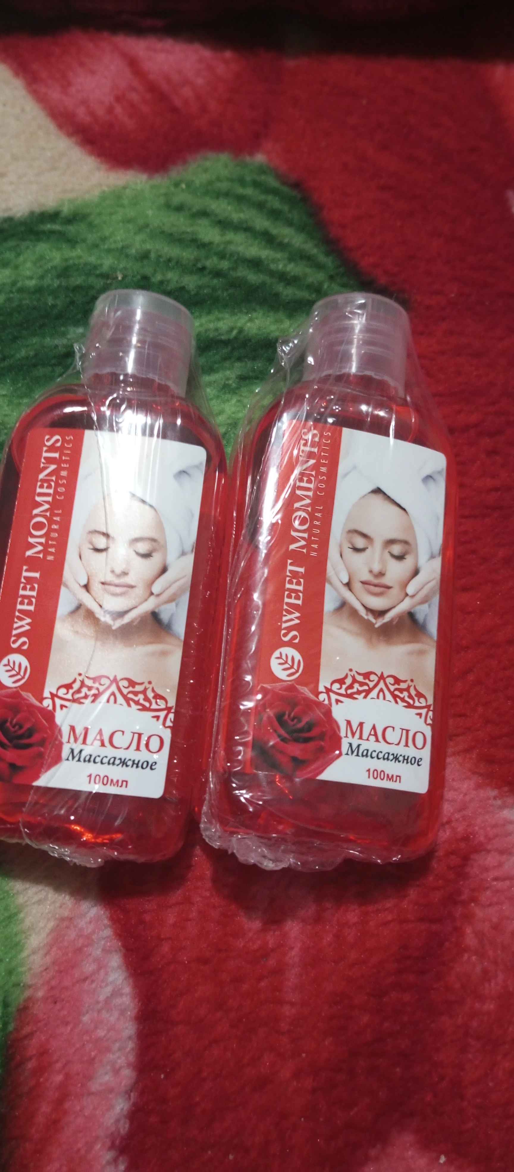 Массажное масло для тела Sweet Moments 100 мл — после шугаринга и депиляции