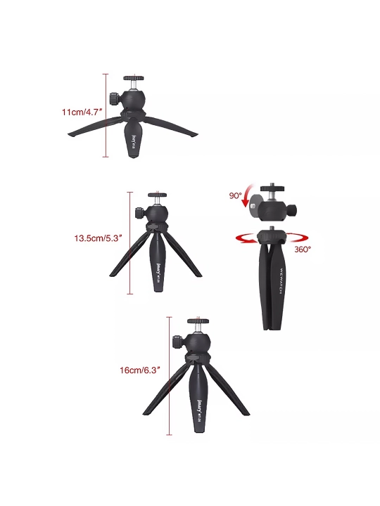 Tripod stendi, selfi tayoqchasi + LED chiroq, jonli efir uchun, 200 sm