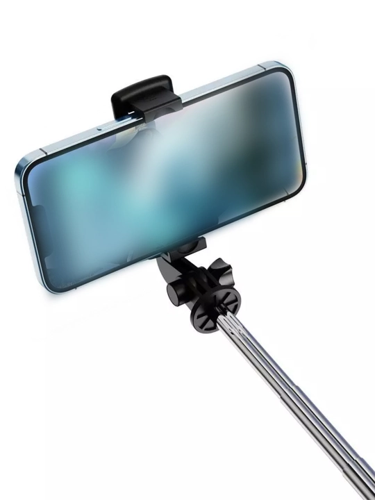 Tripod stendi, selfi tayoqchasi + LED chiroq, jonli efir uchun, 200 sm