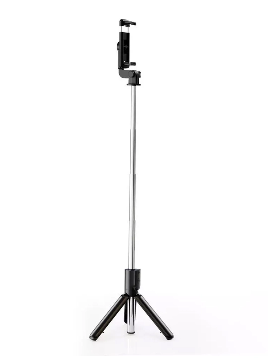 Tripod stendi, selfi tayoqchasi + LED chiroq, jonli efir uchun, 200 sm