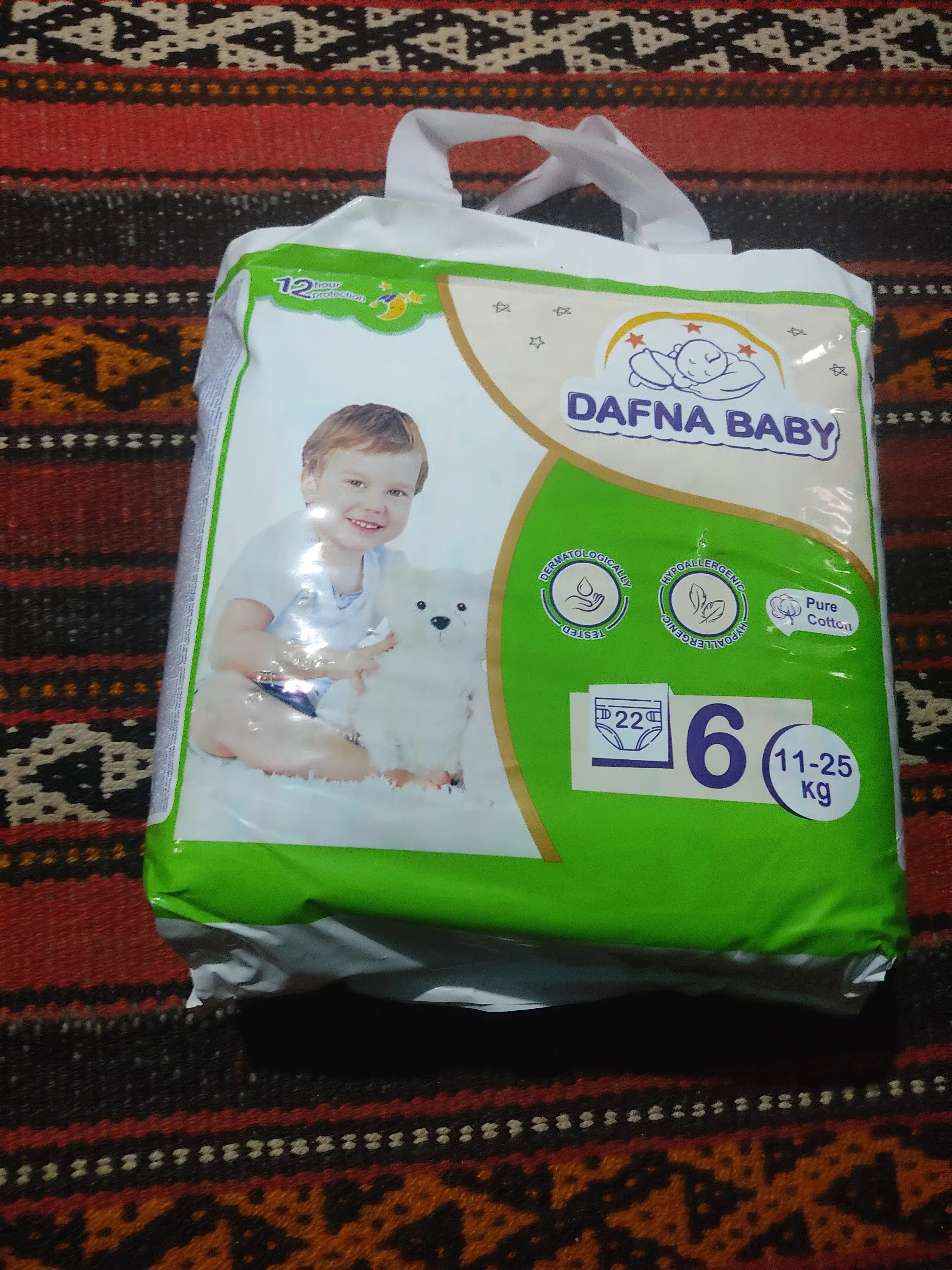 Детские подгузники, Dafna baby 1,2,3,4,5,6