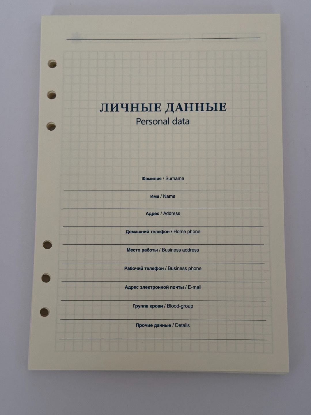 Запасные листы А5, для блокноты, органайзера, ежедневники, 80 листов, для рукоделия - 