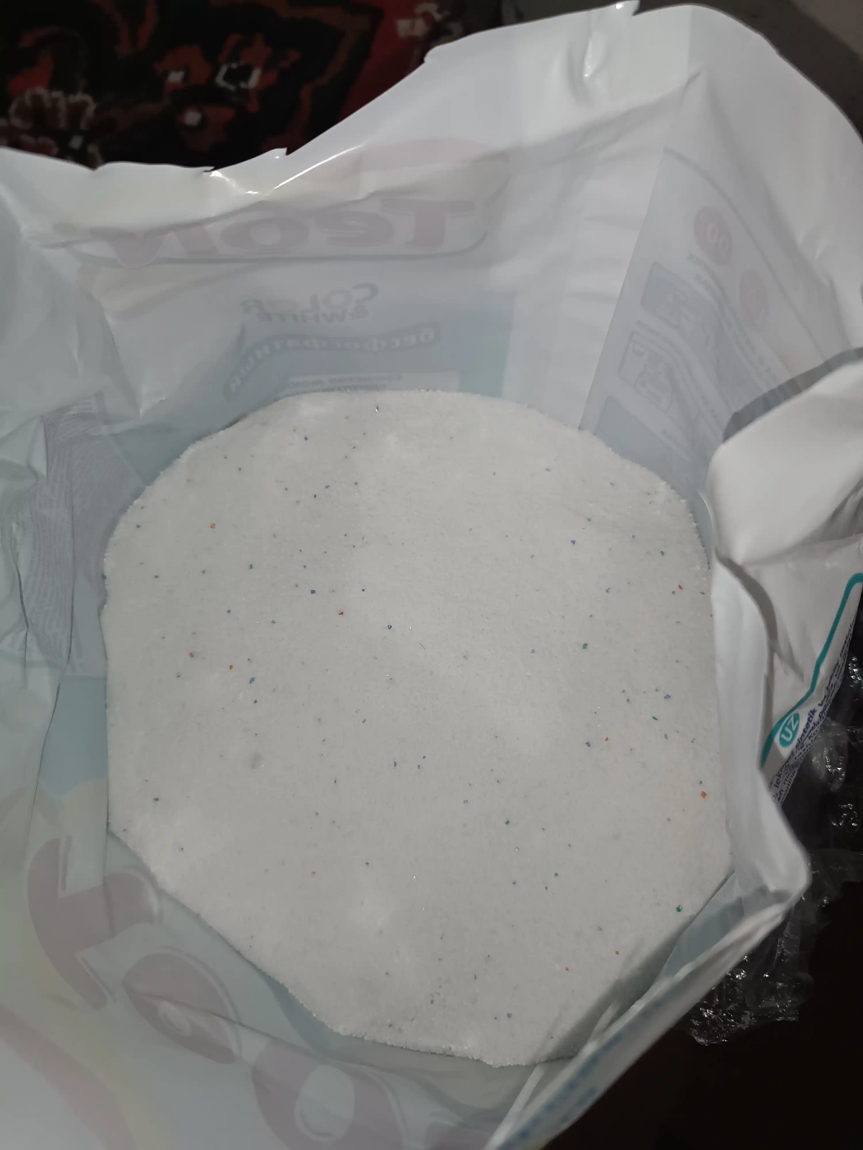 Kir yuvish kukuni, avtomat TEON 9 kg , Rossiya, rangli, qora va oq kirlar uchun