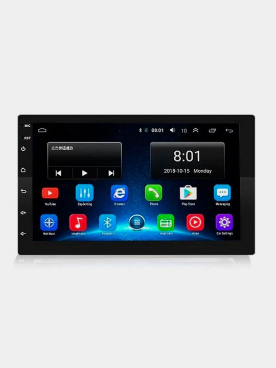 Автомагнитола Android 7-дюймовый универсальный монитор Wi-Fi GPS USB Bluetooth Full HD - 