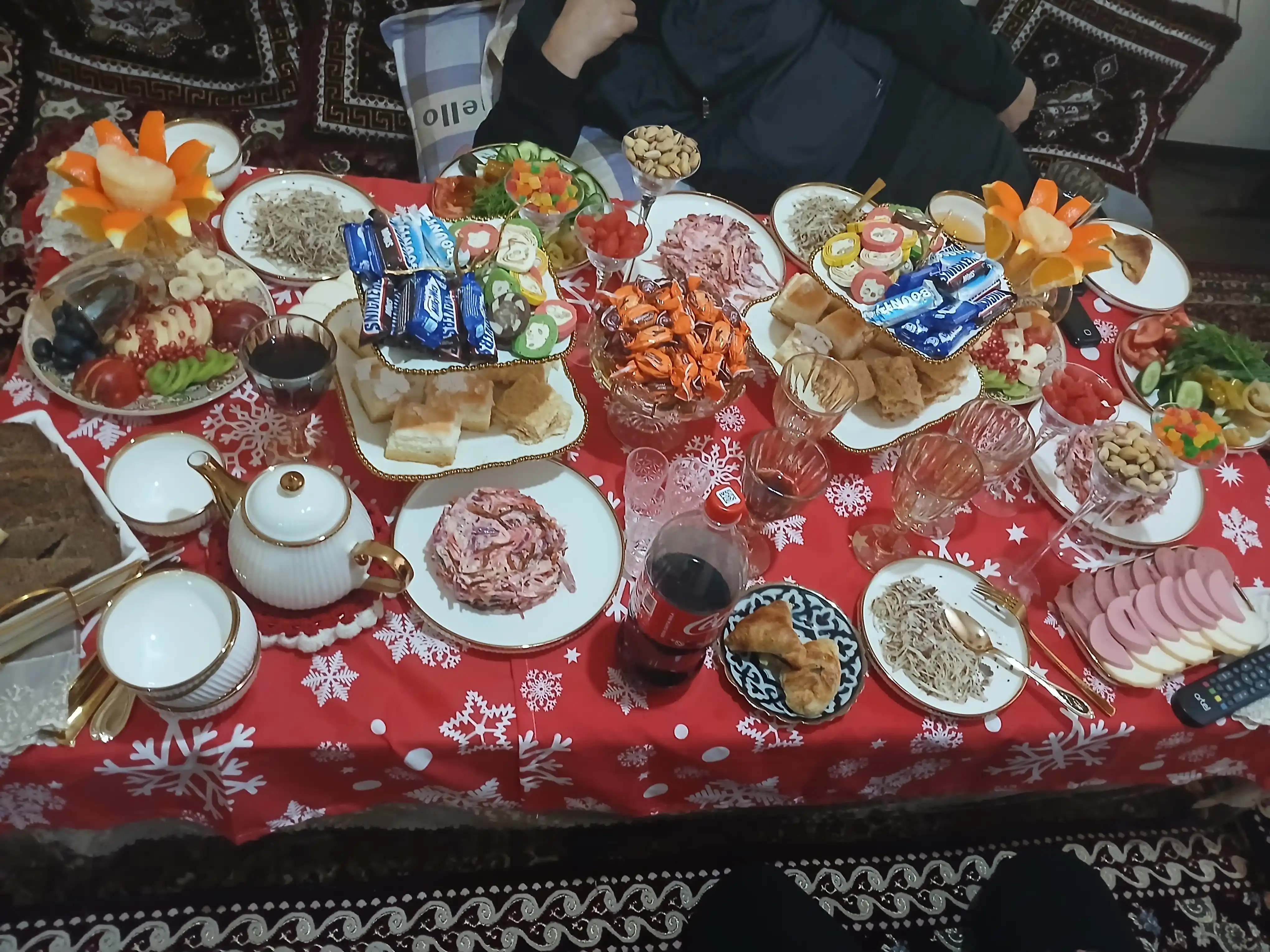 To‘g‘ri burchakli bayram dasturxoni, Qurbon hayiti, Muborak bayram