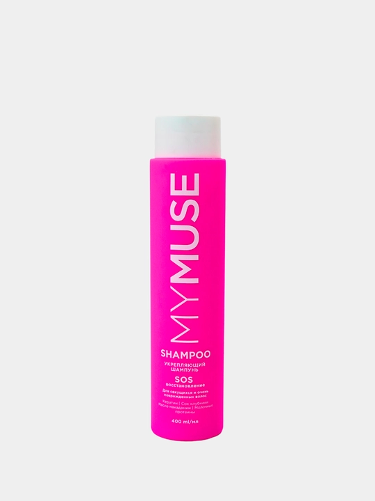 Shampun My Muse, yog‘li sochlarga qarshi nazorat engillik va tozalik hissi har kuni, 400 ml