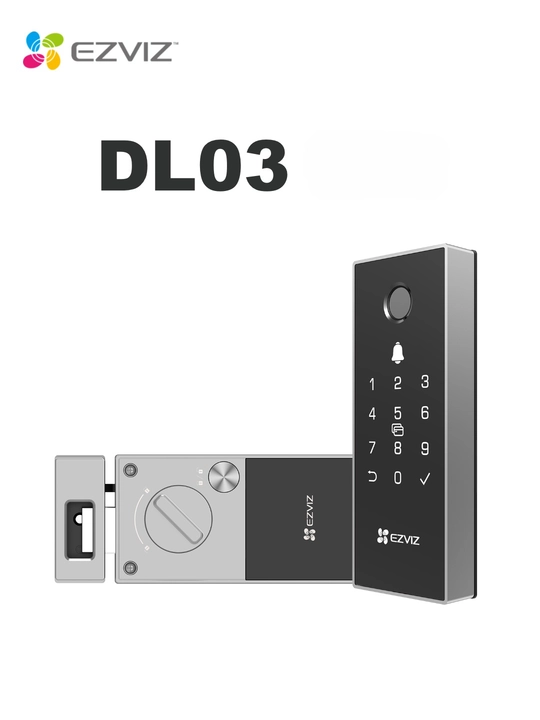 Biometrik, elektron Wi-Fi eshik qulfi Ezviz CS-DL03 - 