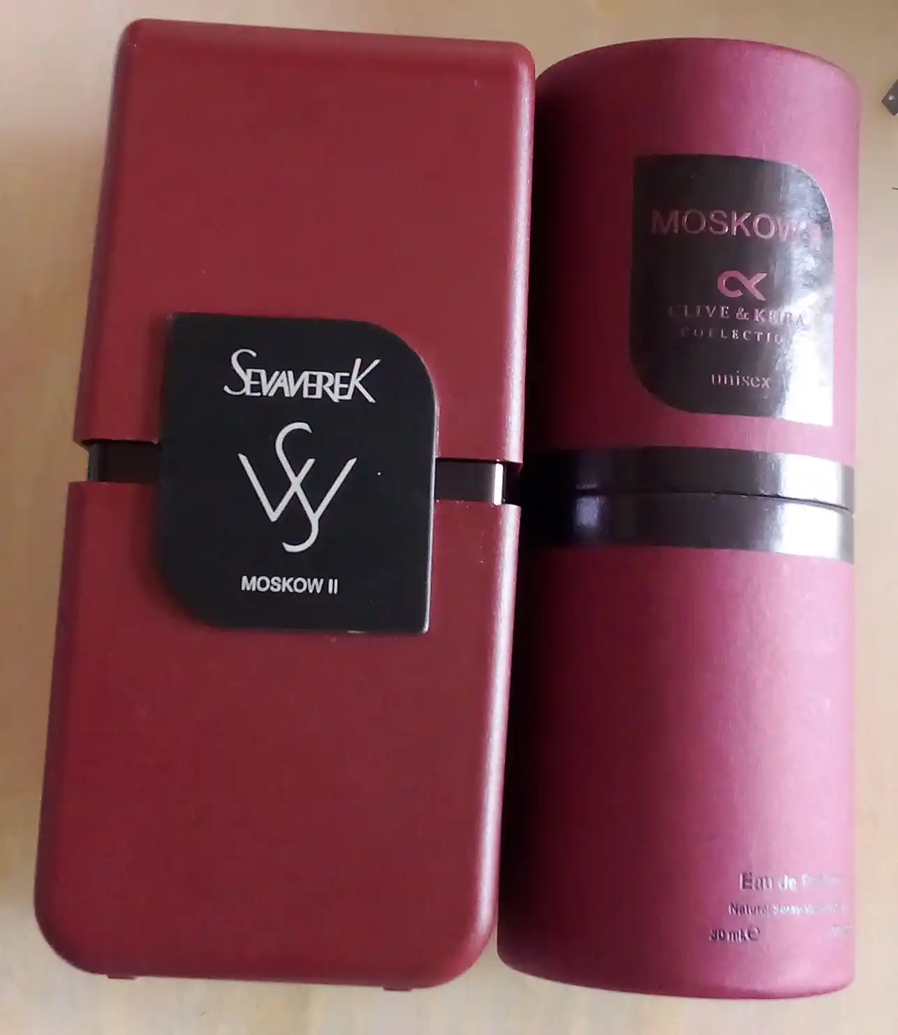 Parfyumlangan suv CLIVE & KEIRA Moscow 2, Molecules Escentric 02, uniseks atir, 30 ml