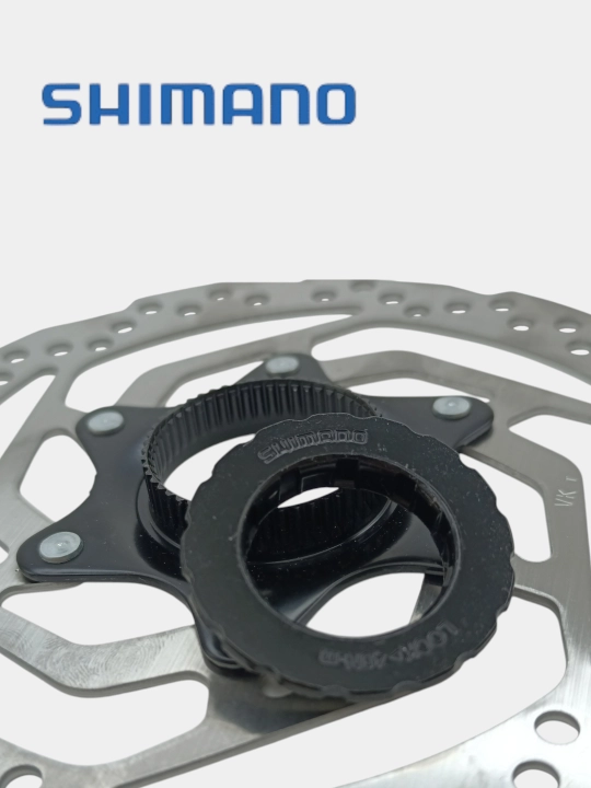 Дисковый тормозной ротор Shimano RT10 160/180 мм с креплением Center Lock