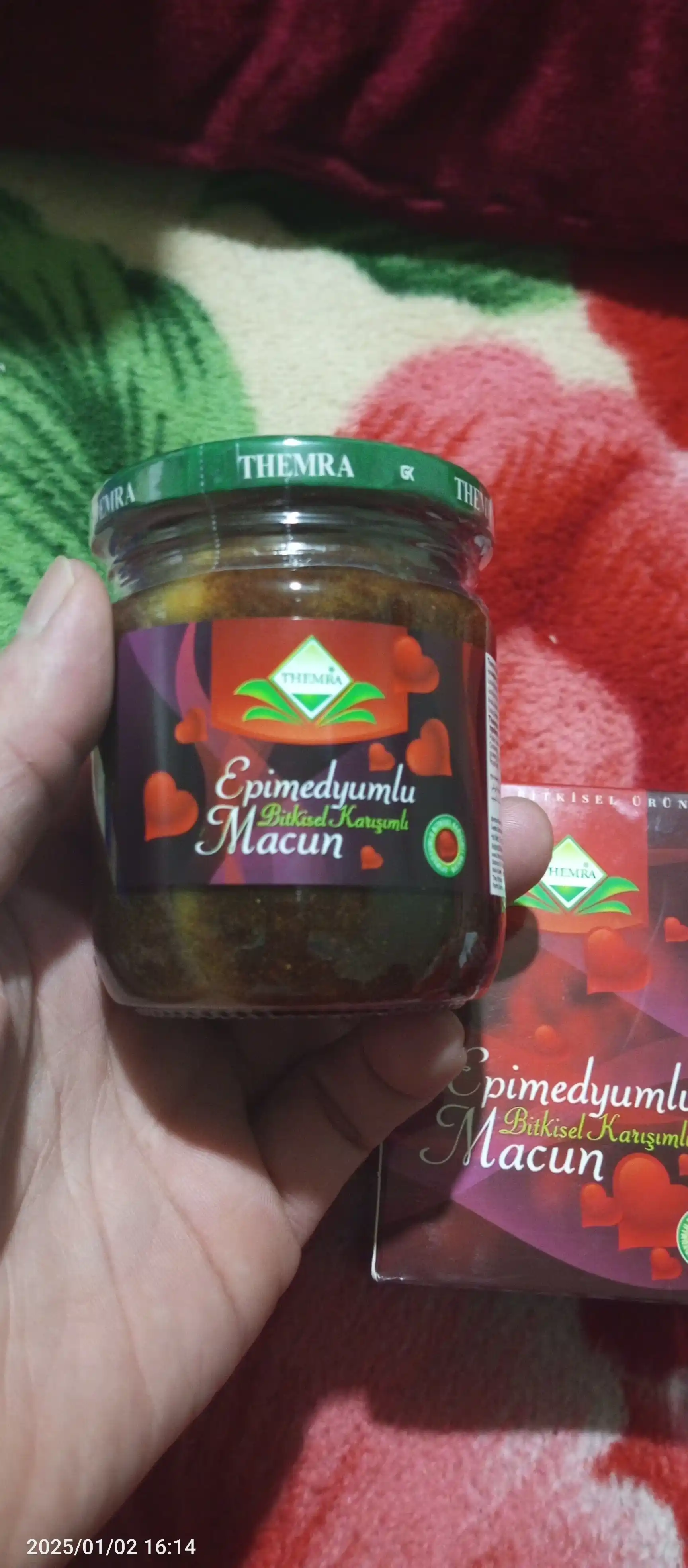 Erkak va ayollar salomatligini tiklovchi epimediumli pasta Themra Epimedyumlu macun, 240 g