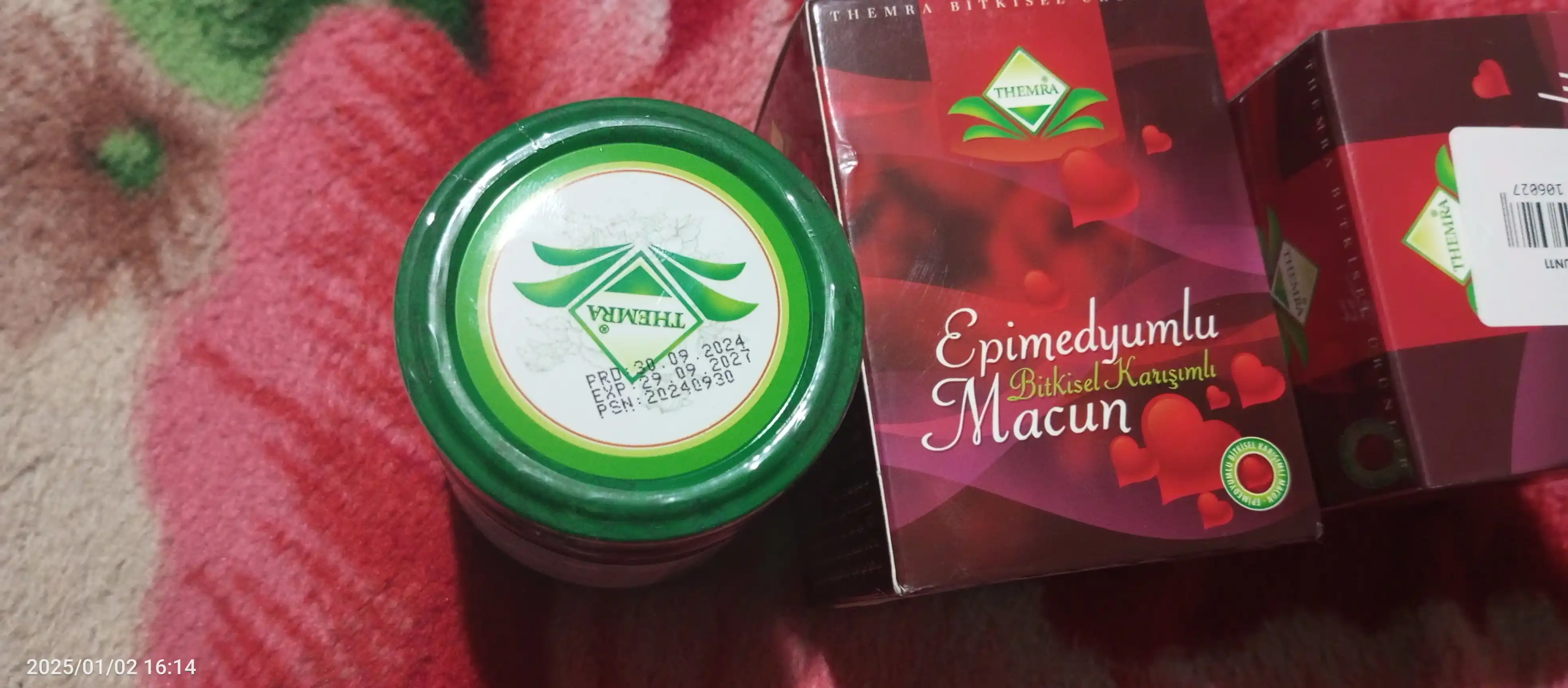 Erkak va ayollar salomatligini tiklovchi epimediumli pasta Themra Epimedyumlu macun, 240 g
