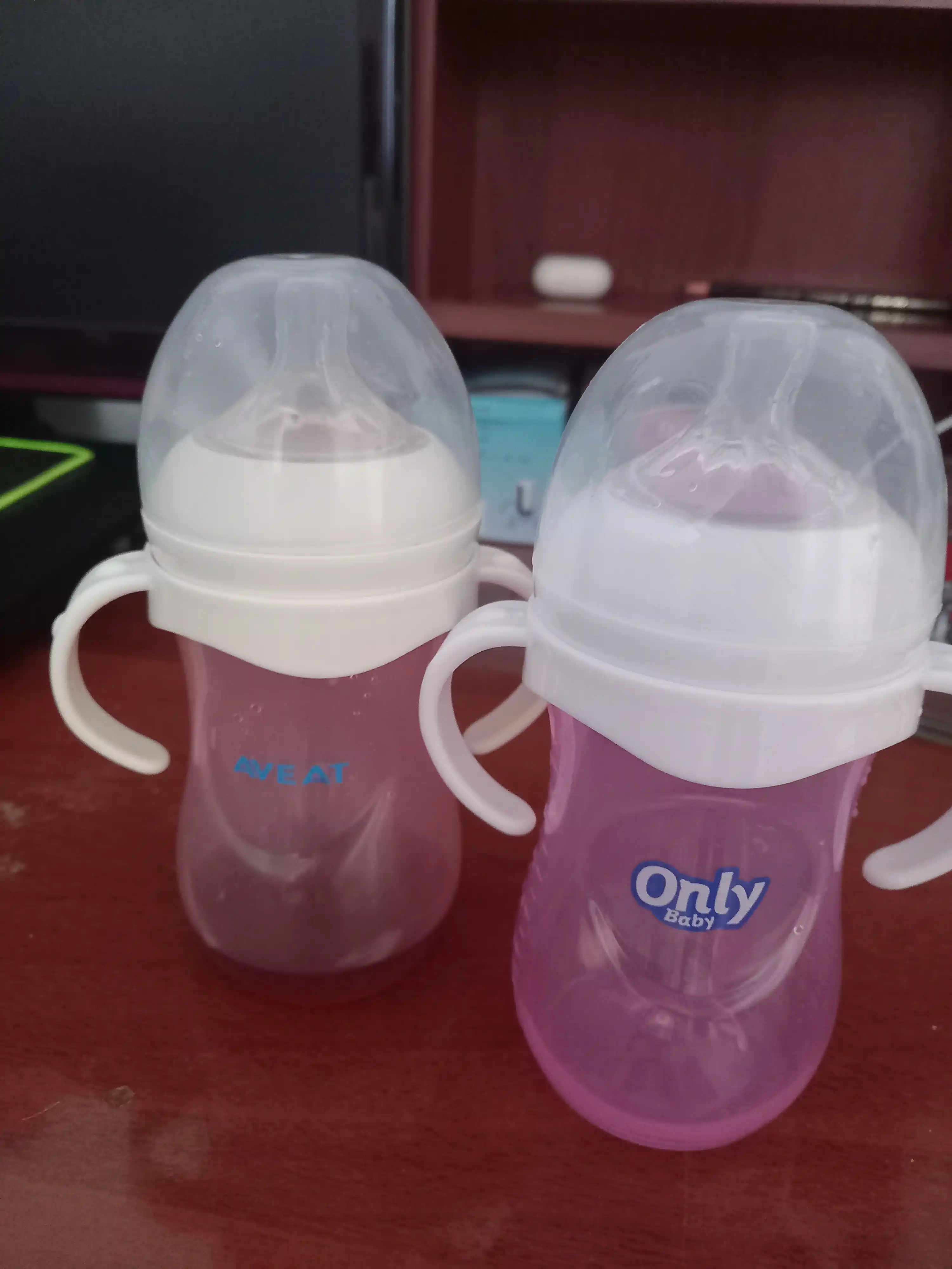 Детская бутылочка с ручками для кормления и воды Only Baby, 125 мл, 260 мл, 330 мл