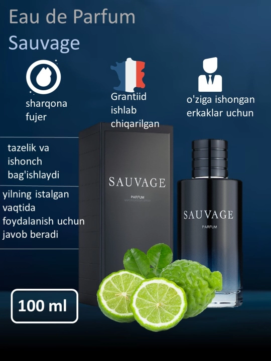 Духи для мужчин Sauvage, 100 мл