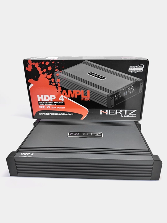 Hertz HDP 2,4 ovoz kuchaytirgichi, 2-4 kanalli, D sinf