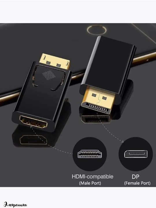Adapter, konvertor DisplayPort - DP/VGA, DisplayPort-HDMI, miniDP/HDMI, miniDP/VGA