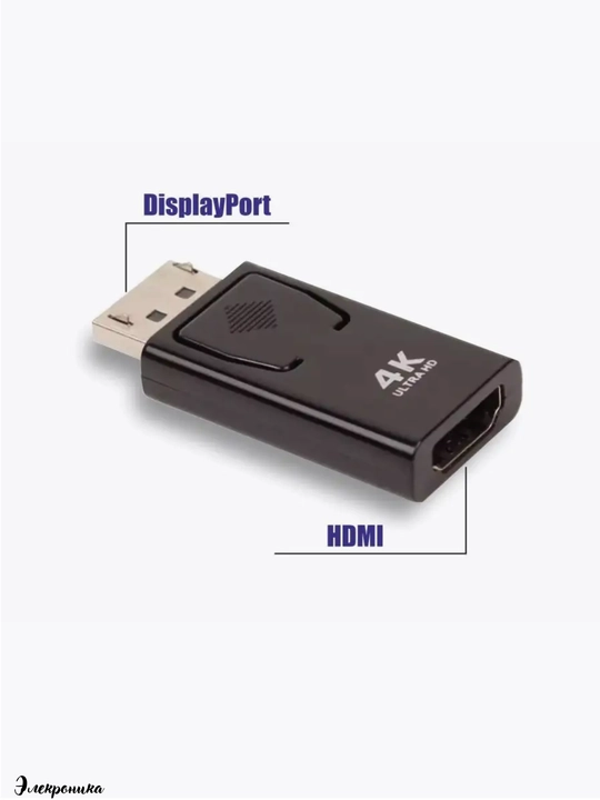 Adapter, konvertor DisplayPort - DP/VGA, DisplayPort-HDMI, miniDP/HDMI, miniDP/VGA