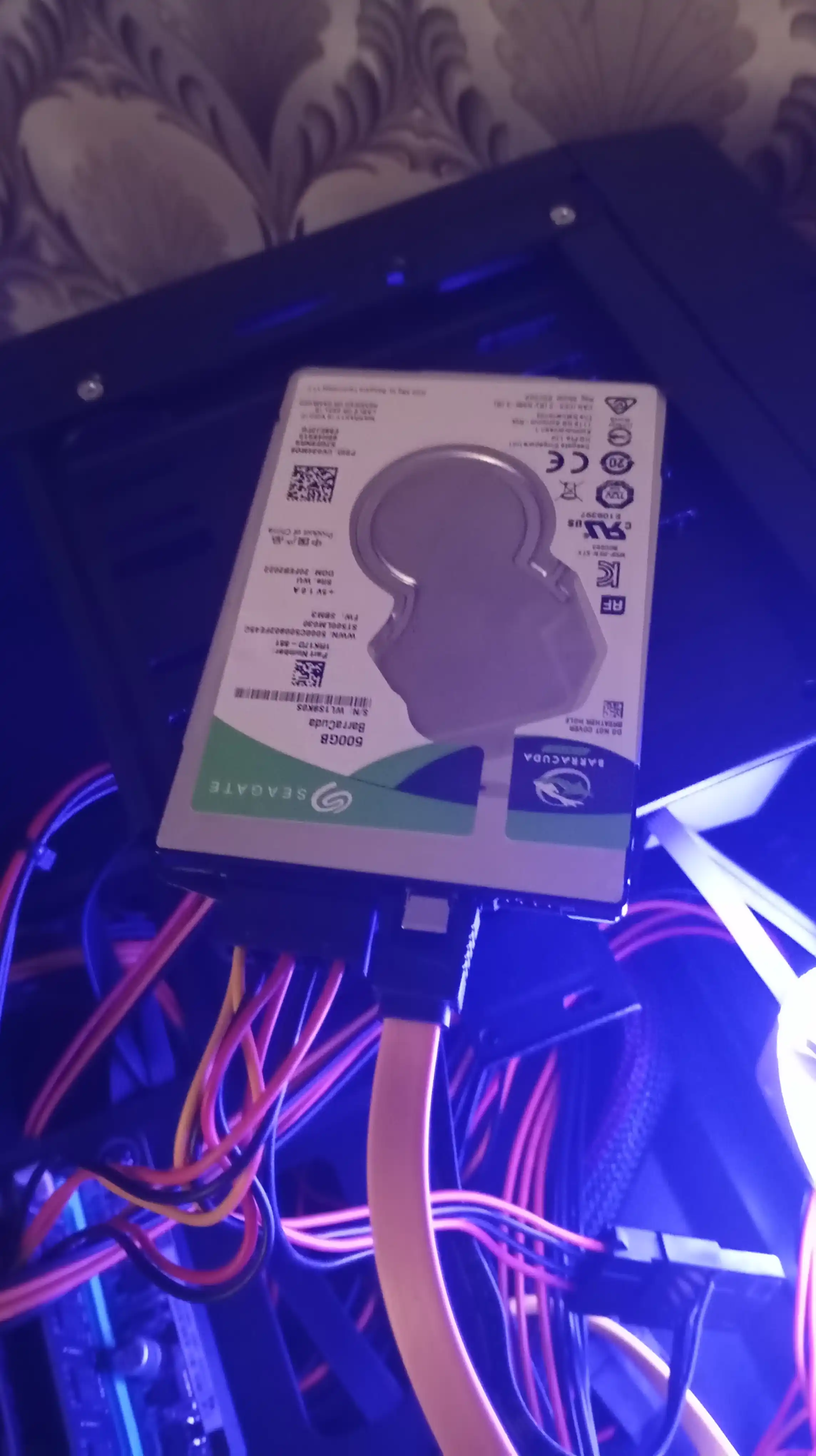 Жёсткий диск Seagate SATA HDD 2.5, для ноутбука и ПК, 500 GB