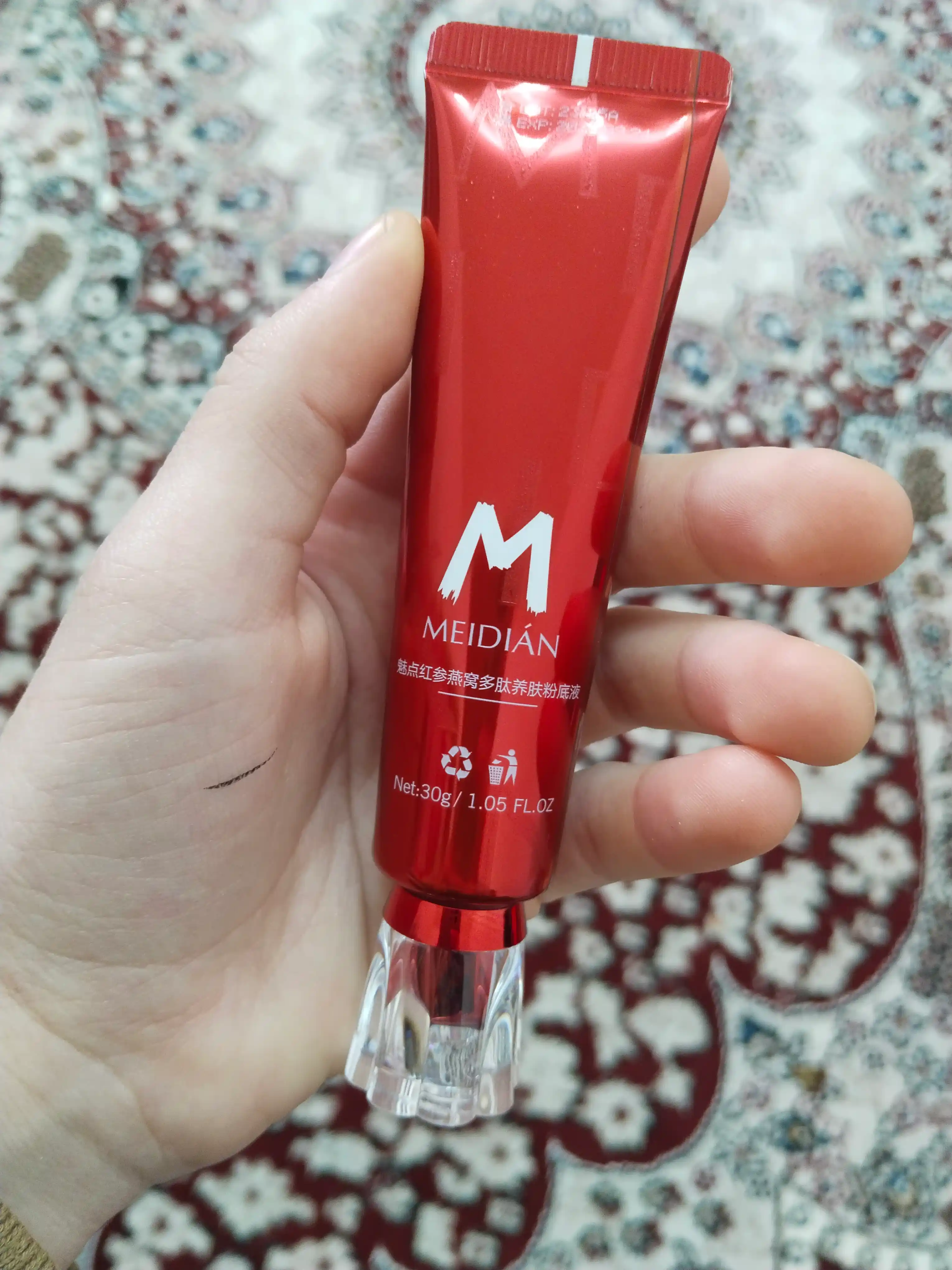 Тональный крем для лица Meidian, для всех типов кожи, 30 г