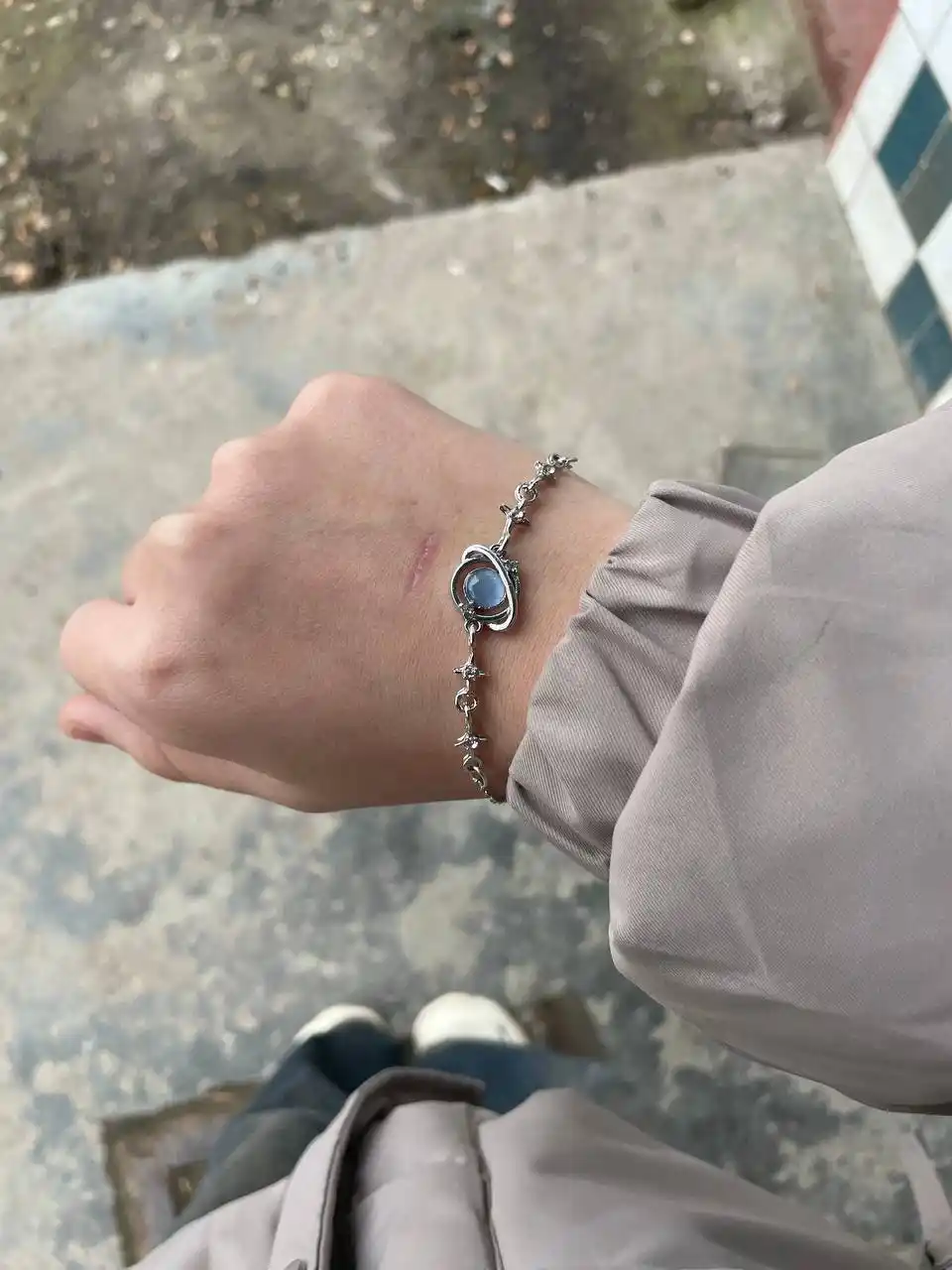 Браслет из циркона
