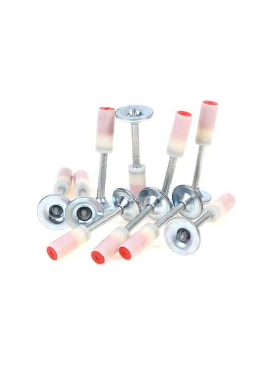 Poroxli o‘rnatish pistoleti uchun dyubel-mixlar, uzunligi 27 mm, diametri 7,3 mm, 100 dona - 