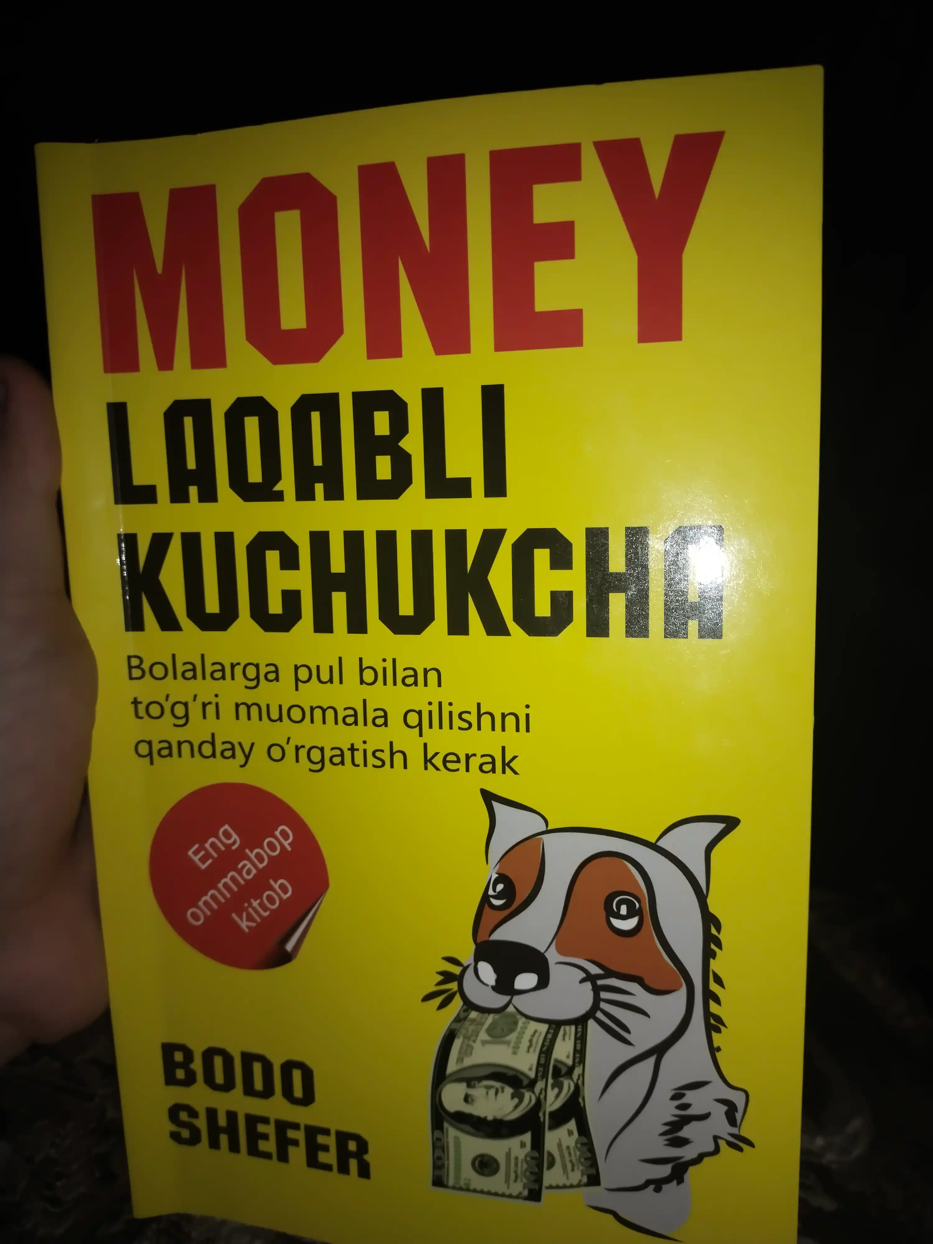 Ғолиблик қонуниятлари, Пул алифбоси, Мани лақабли кучукча — Бодо Шефер