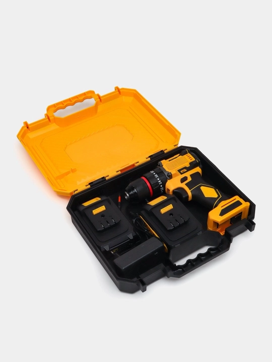 Drel-shurupovert akkumulyatorli 48V, cho‘tkasiz motor, 2 Li-ion akkumulyator