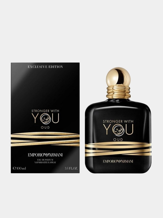Emporio Armani Stronger With You Oud, Erkaklar uchun parfyumlangan suv,  100 ml - 